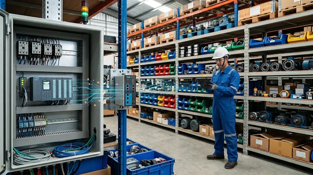 Warehouse and Machine Data Integration by Redtech